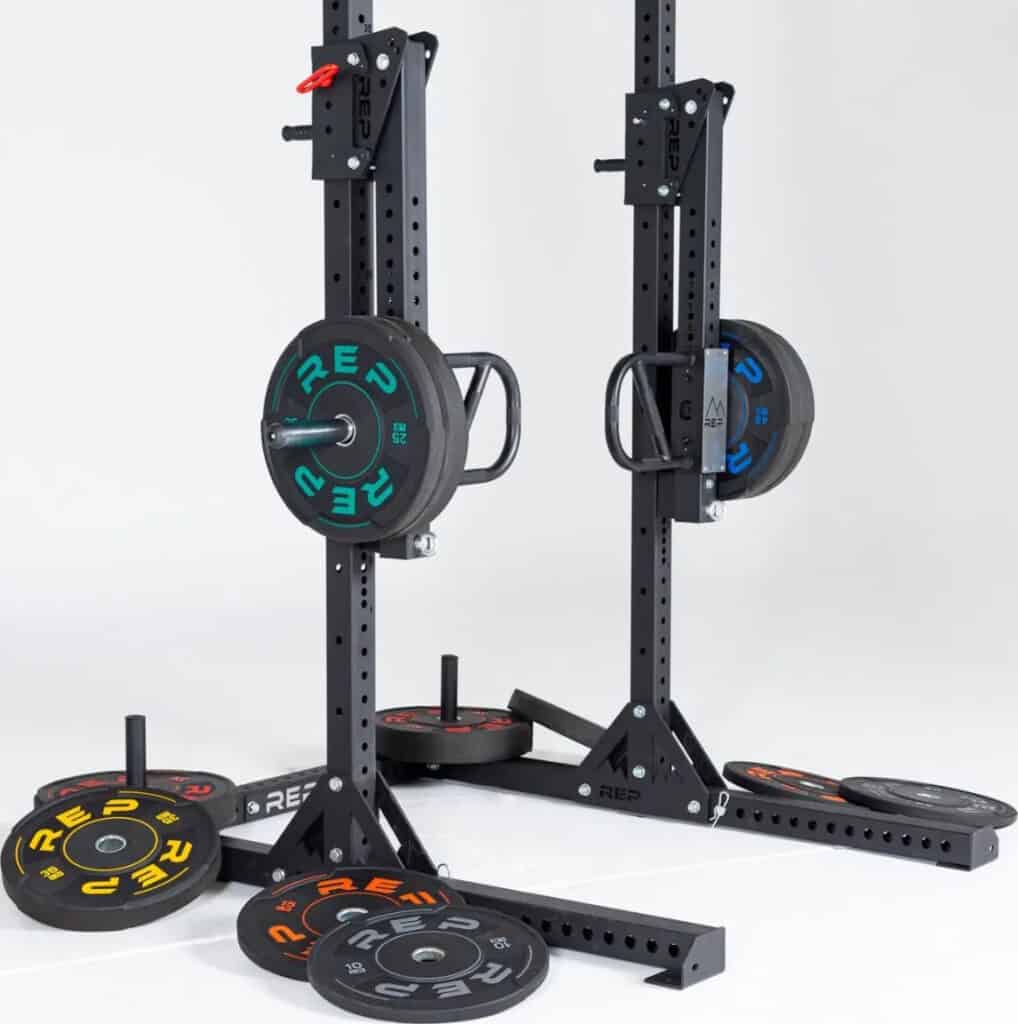 Rep Fitness Sport Plates rack with plates