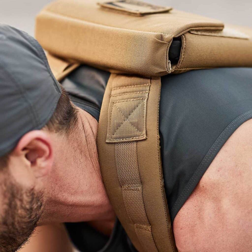 GORUCK Ruck Plate Carrier 2.0 coyote brown strap