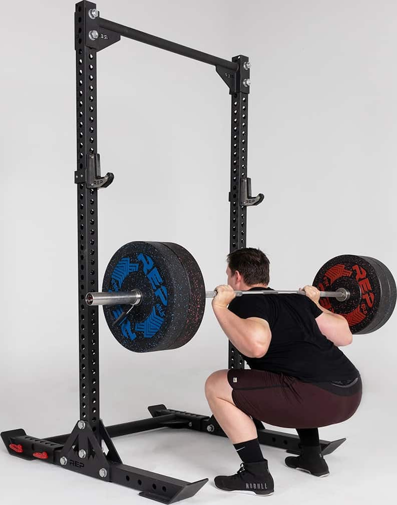Rep Fitness Oxylus Yoke with an athlete 7
